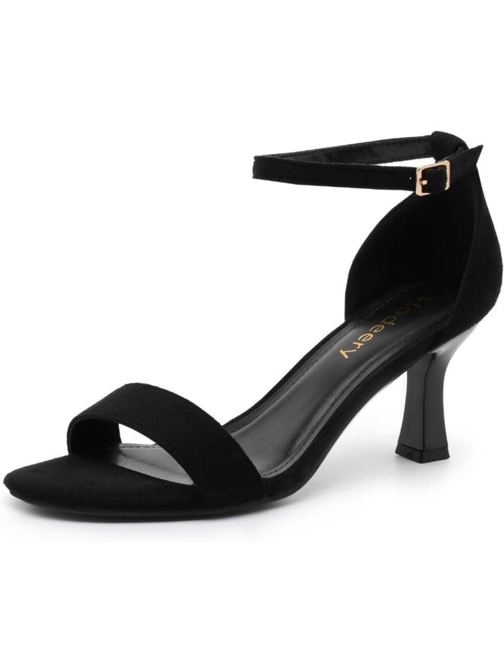 Chic Open Toe Ankle Strap Kitten Heels Sandals for Women - 2.7 Inch Stylish